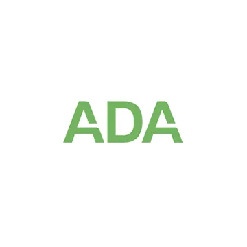 Logo y distintivo de acreditación de la Asociación Dental Americana